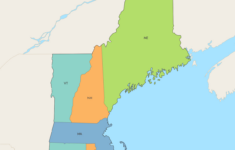Blank Map Of New England States — Ultimaps in Free Printable Map of New England States