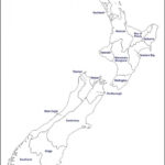 Blank Map Of New Zealand: Outline Map And Vector Map Of New Zealand Throughout Blank Map Of New Zealand Printable