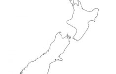 Blank Map Of New Zealand: Outline Map And Vector Map Of New Zealand within Blank Map Of New Zealand Printable
