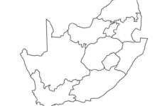 Blank Map Of South Africa: Outline Map And Vector Map Of South Africa regarding Blank Map of South Africa Printable