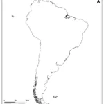 Blank Map Of South America – Outline, Countries, Capitals In Printable Blank Map Of Central And South America