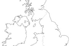 Blank Map Of United Kingdom (Uk): Outline Map And Vector Map Of for Outline Map Of England And Scotland