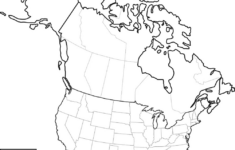 Blank Outline Map Of The United States And Canada | Whatsanswer regarding Free Printable Map of US and Canada