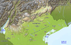 Blue Green Atlas – The Geography Of Veneto, Italy within Map of the Veneto Region Italy