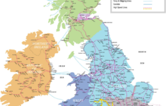 Britrail Map – Acp Rail intended for Train Map Of England And Scotland