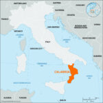 Calabria | Italy, Map, History, & Facts | Britannica Inside Calabria Region Of Italy Map