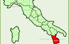 Calabria Location On The Italy Map - Ontheworldmap with Calabria Region Of Italy Map