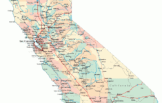 California Road Map – Ca Road Map – California Highway Map with Printable Map Of California With Cities
