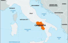 Campania | History, Culture, Map, &amp; Cuisine | Britannica in Map of Campania Region Italy