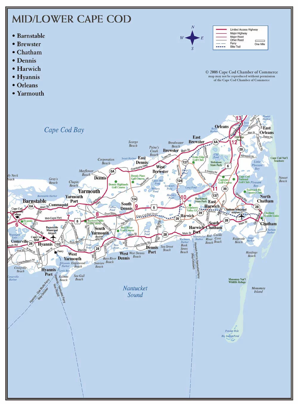 Cape Cod Maps | Maps Of Cape Cod Towns throughout Printable Map Of Cape Cod Massachusetts
