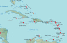 Caribbean Map Collection (Printable) - Gis Geography inside Free Printable Map of Caribbean Islands