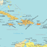 Caribbean Map Collection (Printable)   Gis Geography Within Printable Map Of Caribbean Islands With Names