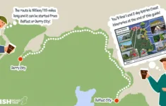 Causeway Coastal Route: Stops, Map + Itinerary (2025) regarding Map Of Northern Ireland Giant'S Causeway