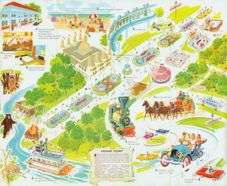 Printable Hotel Breakers Cedar Point Property Map