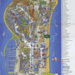 Cedar Point Map And Brochure (2025   1961) | Themeparkbrochures Inside Printable Hotel Breakers Cedar Point Property Map
