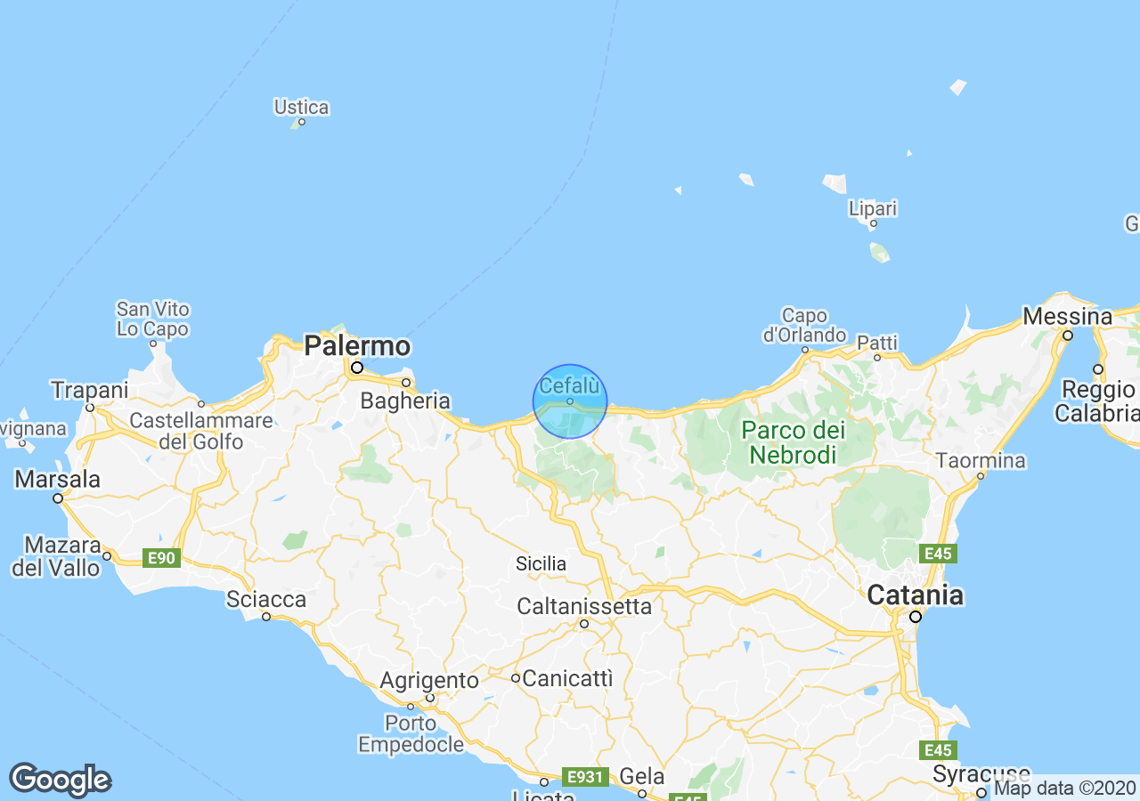 Cefalu | Italy Magazine in Map of Cefalu Sicily Italy