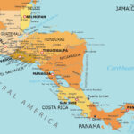 Central America Map   Countries And Cities   Gis Geography For Free Printable Map Of Central America And Caribbean