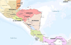 Central America Maps – Freeworldmaps throughout Free Printable Map Of Central America