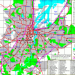 City Of Belfast   Industry, Tourism, Religious Segregation, Map With City Map Of Belfast Northern Ireland