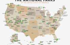 Complete National Parks List 2024 (+ Printable Map) pertaining to Printable Map Of Us National Parks