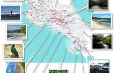 Costa Rica- Free Printable Map Download regarding Free Printable Map Of Costa Rica
