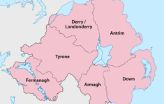 Counties Of Northern Ireland - Wikipedia in Map Of Northern Ireland Showing Counties