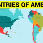 Countries Of America Continent   Learn Map Of North, South And Central  American Countries For North America And South America Map With Countries