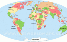 Countries Of The World Map – Freeworldmaps inside Printable World Map with Countries