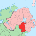 County Armagh   Wikipedia Throughout Map Of Armagh City Northern Ireland