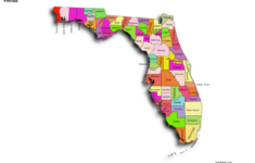 Create Custom Florida Map Chart With Online, Free Map Maker. for Free Printable Map of Florida Counties