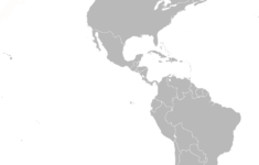Datei:blankamericas – Wikipedia inside Unlabeled Map of North and South America