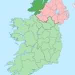 Datei:island Of Ireland Location Map Donegal.svg – Wikipedia Within Map Of Donegal And Northern Ireland