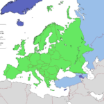 Datei:map Of Europe (Political) – Wikipedia Inside Map Of Asia And Europe Border