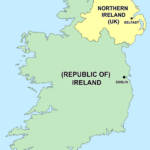 Datei:map Of Ireland'S Capitals – Wikipedia With Capital Of Northern Ireland Map