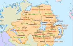 Datei:northern Ireland Counties + Districts – Wikipedia in County Map Of Ireland And Northern Ireland