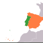 Datei:portugal Spain Locator 2.Svg – Wikipedia Regarding Map Of Portugal And Spain