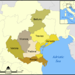 Datei:provinces Of Veneto Map – Wikipedia Within Map Of Veneto Region Of Italy