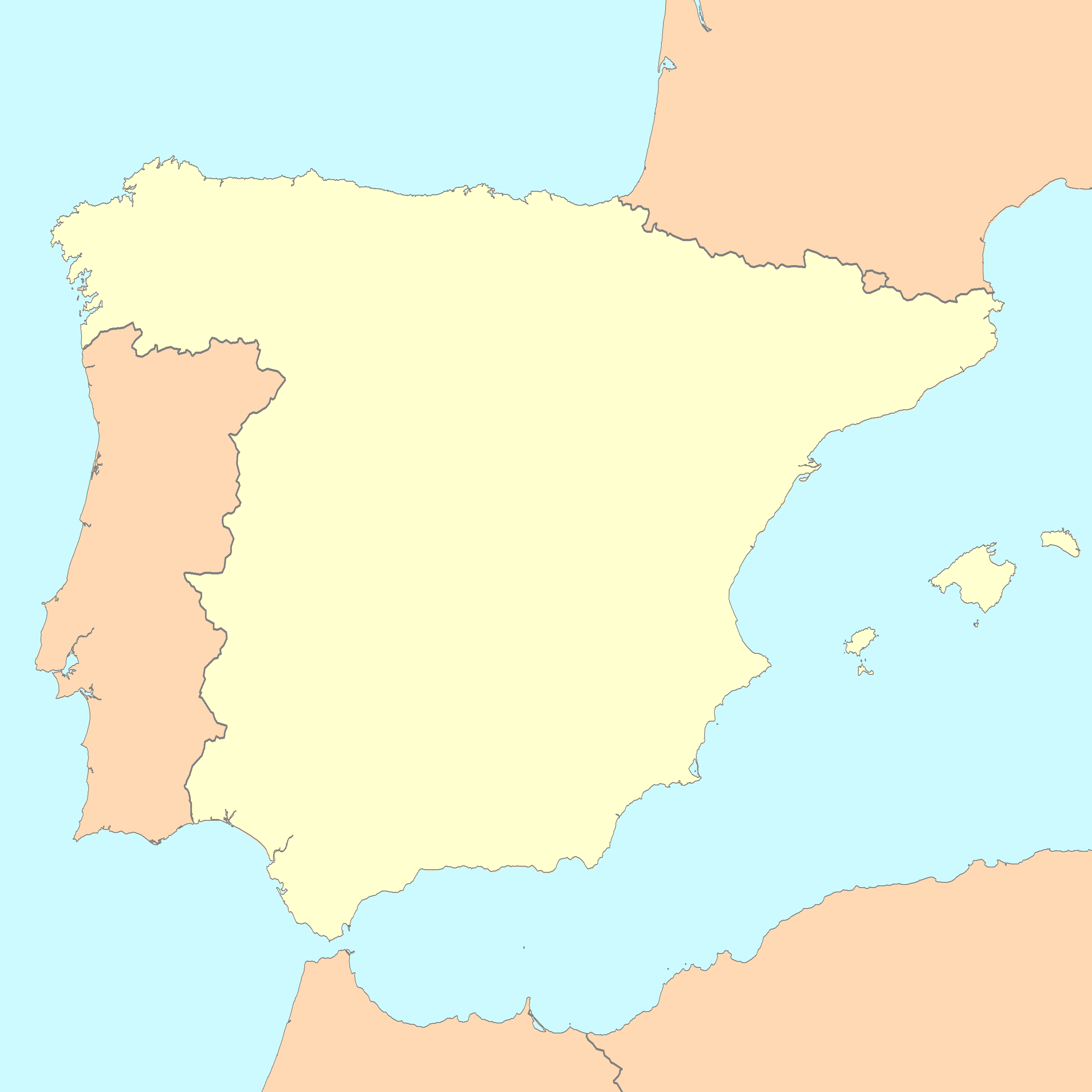 dateispain map blank wikipedia throughout blank map of spain and portugal Datei:spain Map Blank – Wikipedia throughout Blank Map Of Spain And Portugal