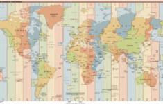 Datei:world Time Zones Map – Wikipedia in North And South America Time Zone Map
