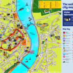 Derry Tourist Map   Ontheworldmap With Map Of Derry City Northern Ireland