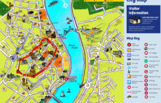 Derry Tourist Map – Ontheworldmap with Map Of Derry City Northern Ireland