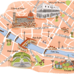 Destination Spotlight: Florence Travel Guide Inside Tourist Map Of Florence Italy