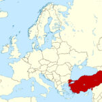 Detailed Location Map Of Turkey In Europe | Turkey | Asia Throughout Map Of Turkey Europe And Asia
