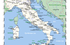 Detailed Map Of Italy With Major Cities | Italy | Europe pertaining to Map Of Major Cities In Italy