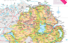 Detailed Map Of Northern Ireland - Ontheworldmap within Map of Northern Ireland with Towns
