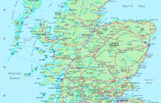 Detailed Map Of Scotland – Ontheworldmap throughout Free Printable Map Of Scotland And Ireland