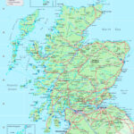Detailed Map Of Scotland   Ontheworldmap Within Printable Map Of Scotland And England