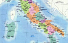 Detailed Regions Map Of Italy With Major Cities | Italy | Europe with regard to Map of Regions of Italy with Cities