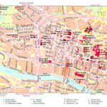 Detailed Tourist Map Of Glasgow City Center | Glasgow | United Throughout Glasgow Tourist Map
