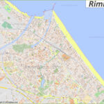 Detailed Tourist Maps Of Rimini | Italy | Free Printable Maps Of Regarding Map Of Rimini Region Italy